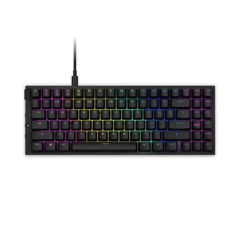 NZXT Function Mini TKL Mechanical Gaming Keyboard - Black - لوحة مفاتيح